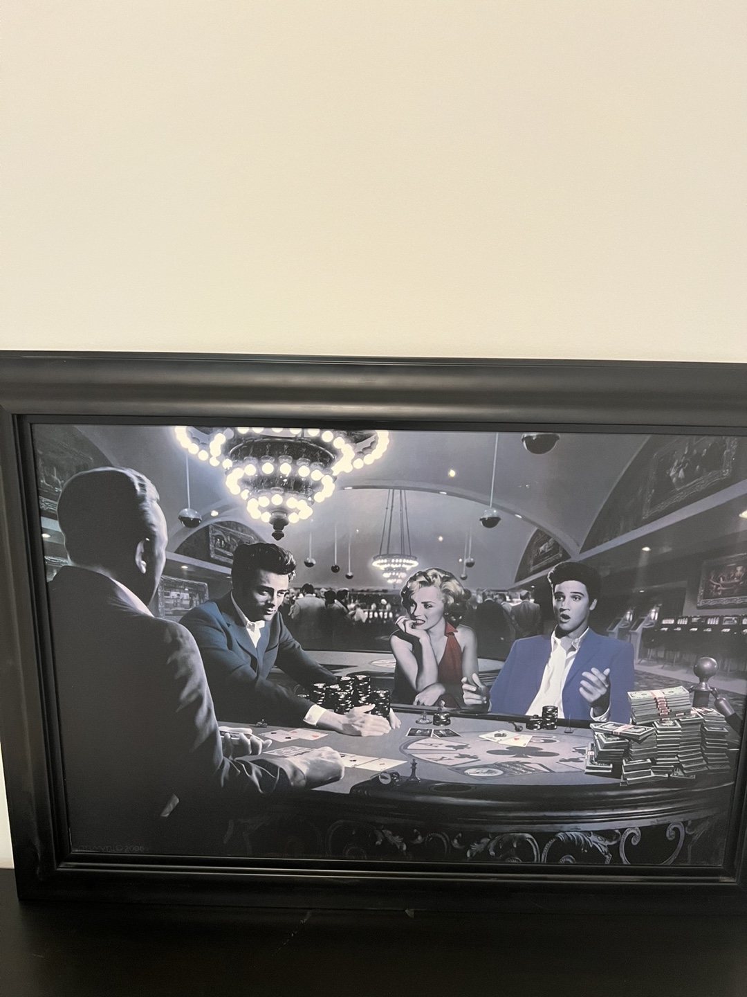 Framed Poker Painting - photo 2