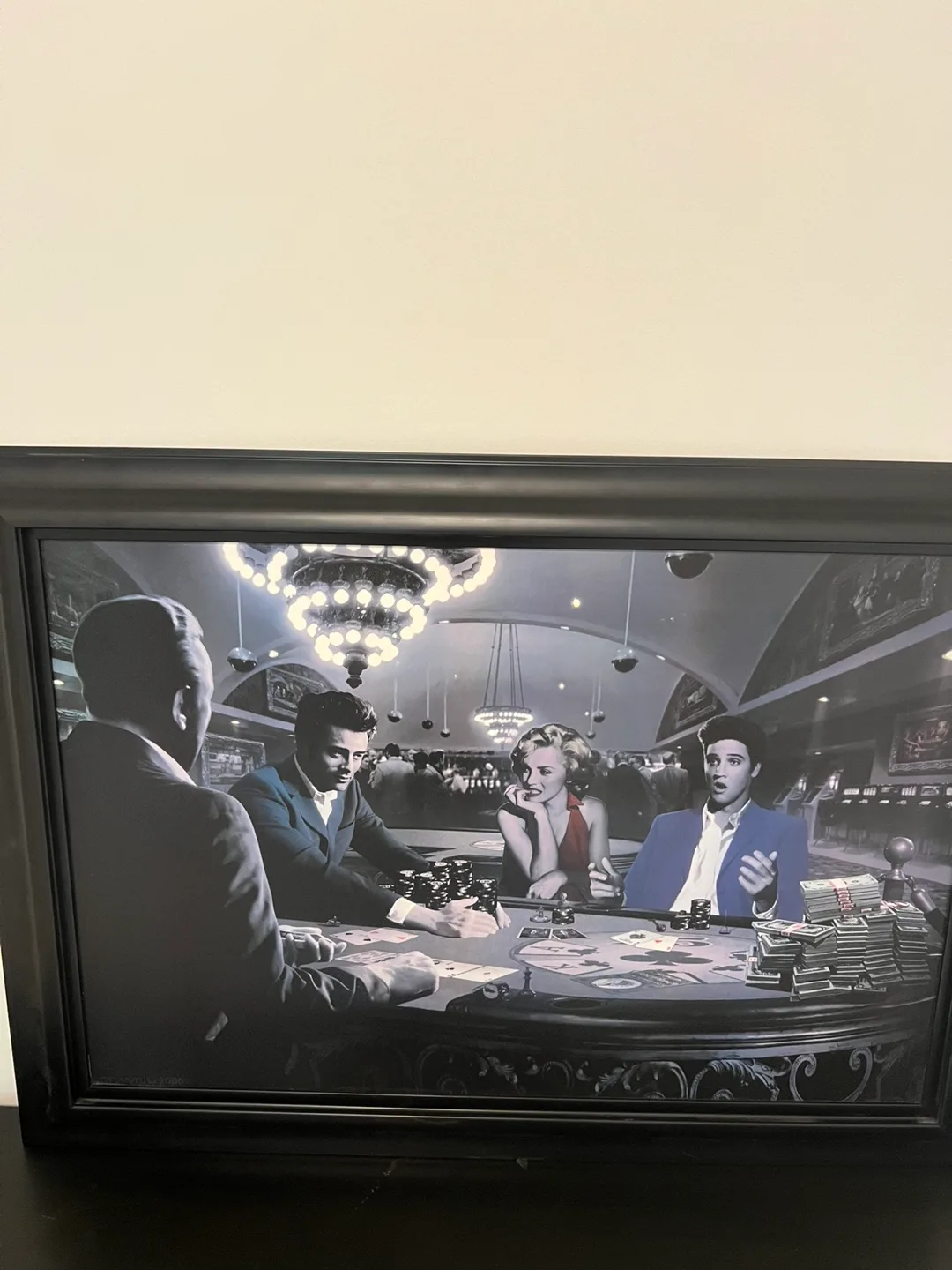 Framed Poker Painting image indicator(2)