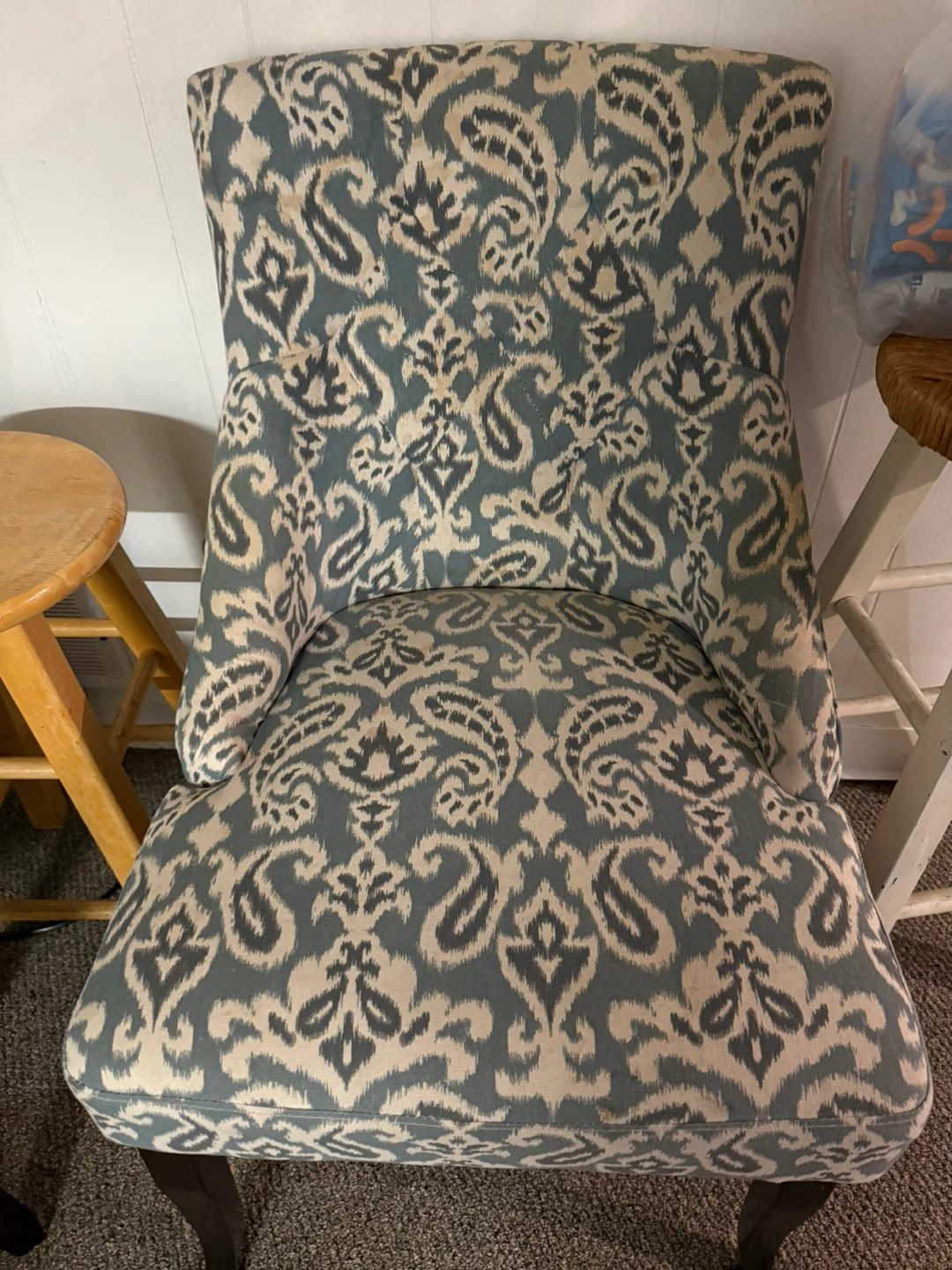 Accent Chairs - Blue & Patterned - photo 3