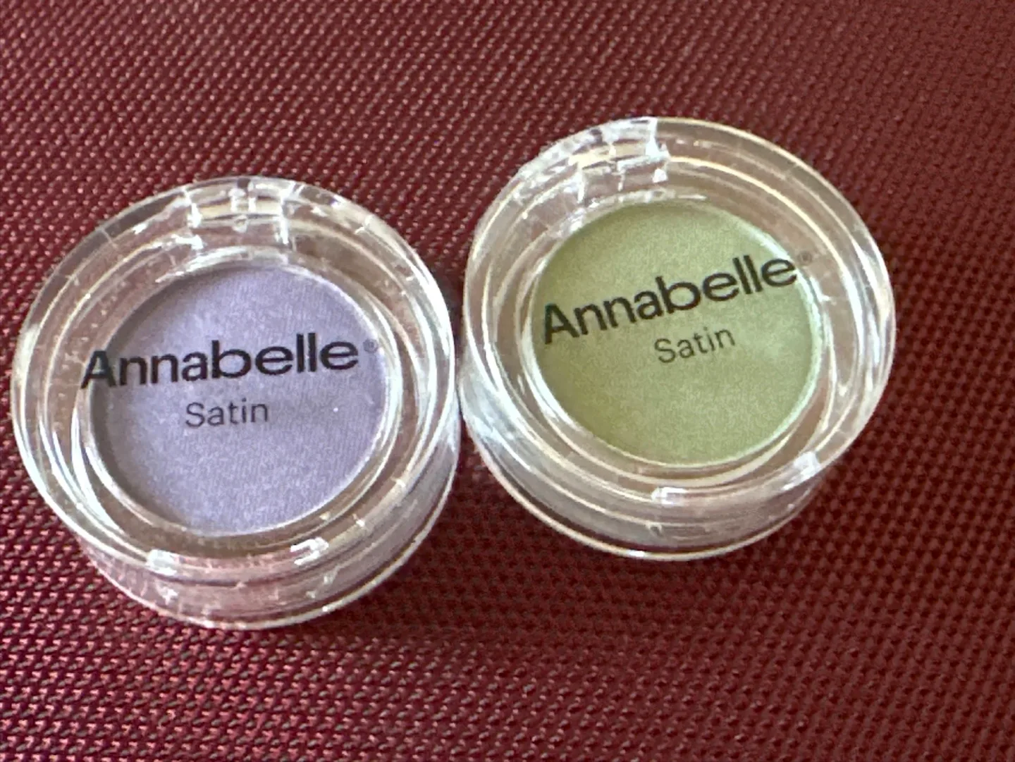 Annabelle Satin Single Eyeshadows - Grape & Kiwi thumbnail
