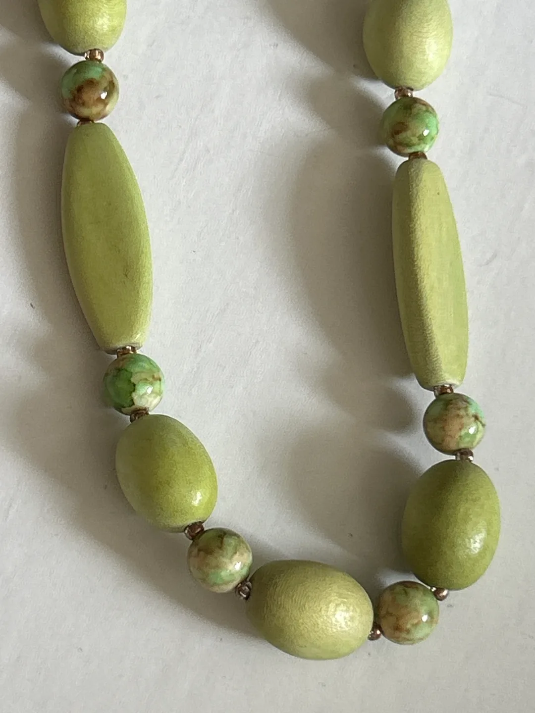 Joan Rivers Green Beaded Necklace image indicator(2)