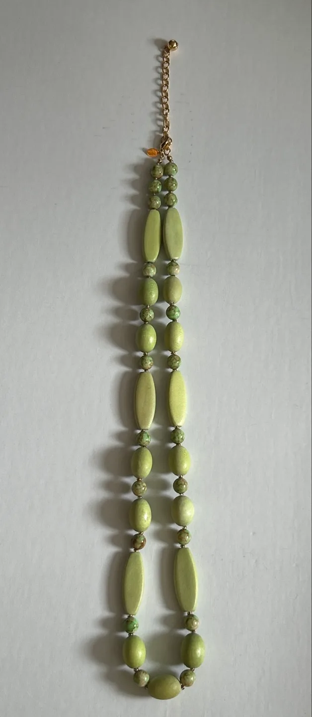 Joan Rivers Green Beaded Necklace image indicator(5)