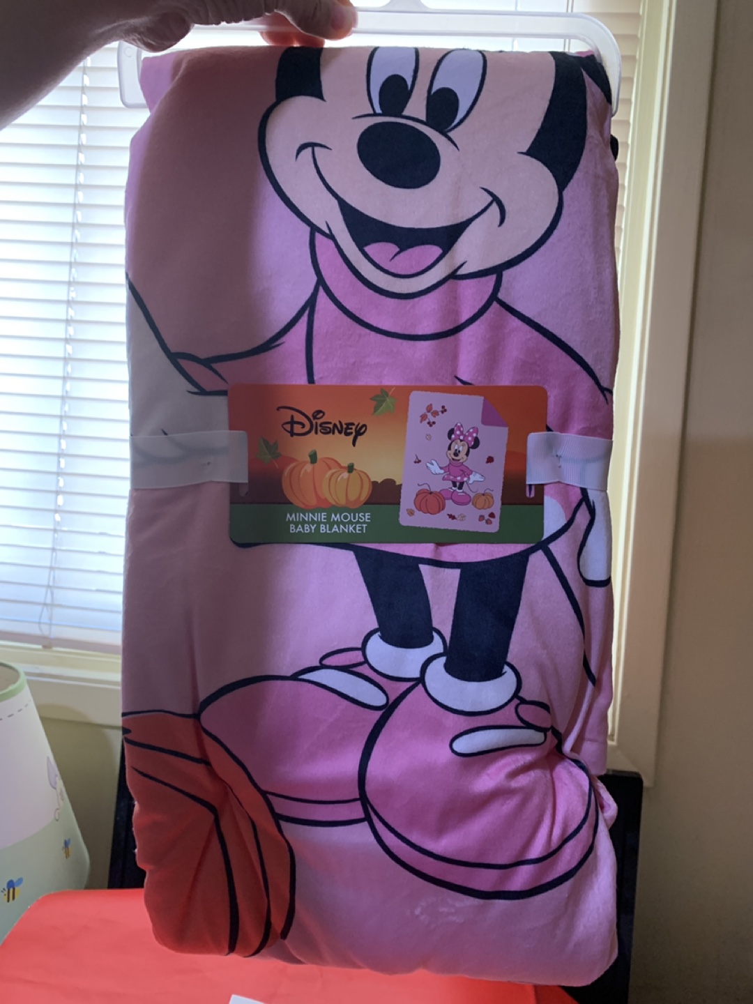 Disney Minnie Mouse Baby Blanket - New!