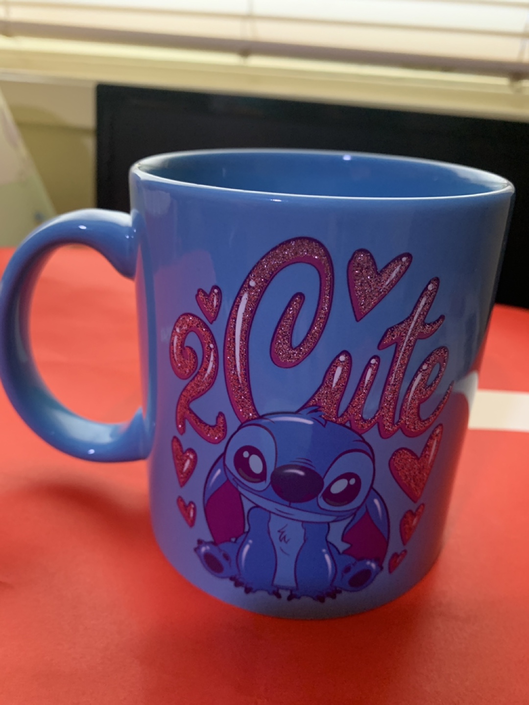 Disney Stitch 'Cute' Blue Mug - photo 3