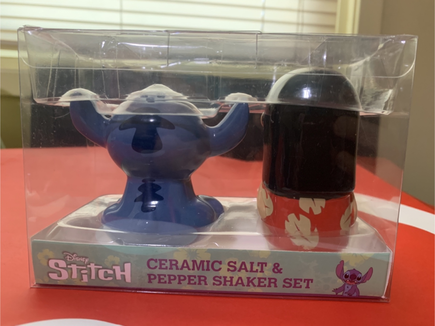 Disney Stitch Ceramic Salt & Pepper Shaker Set - New! - photo 5