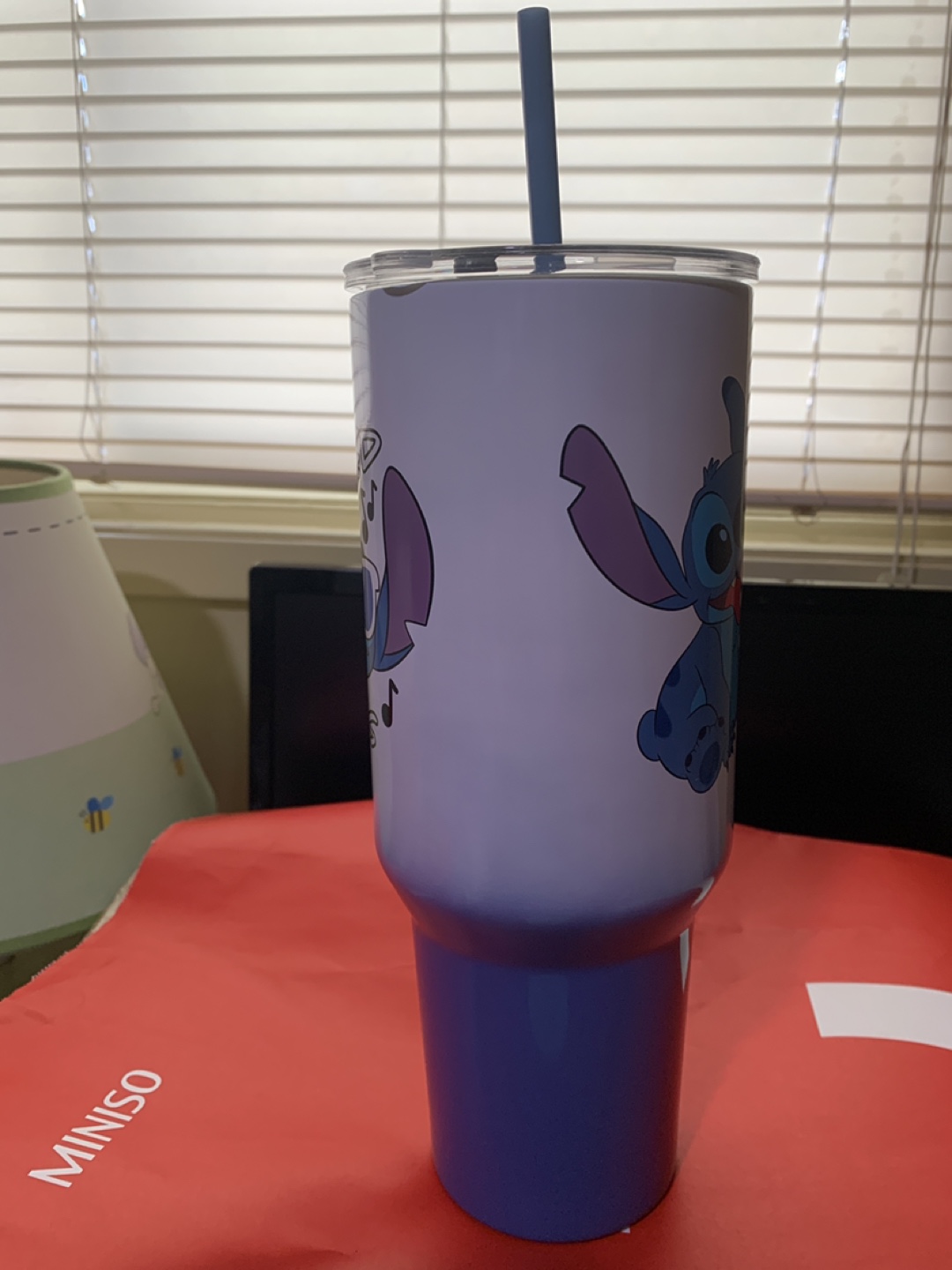 Disney Stitch Insulated Tumbler with Handle & Straw - photo 5