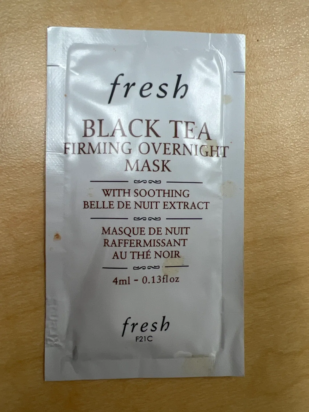 Fresh Black Tea Firming Overnight Mask - 4ml thumbnail