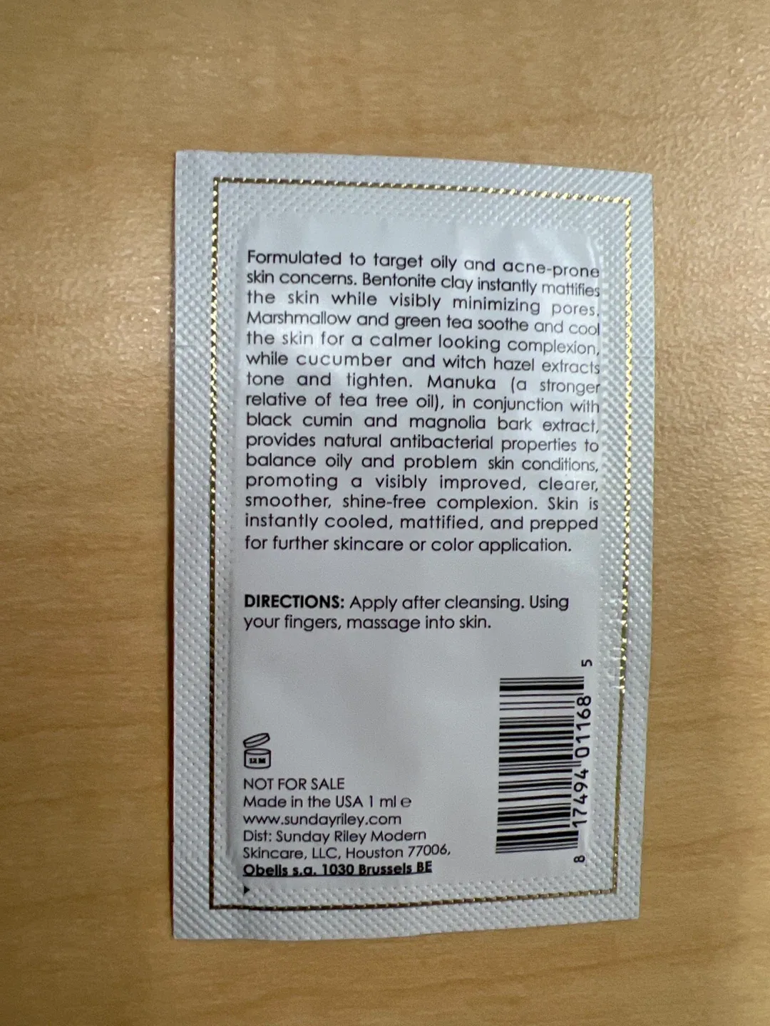 Sunday Riley Martian Mattifying Toner Sample image indicator(2)