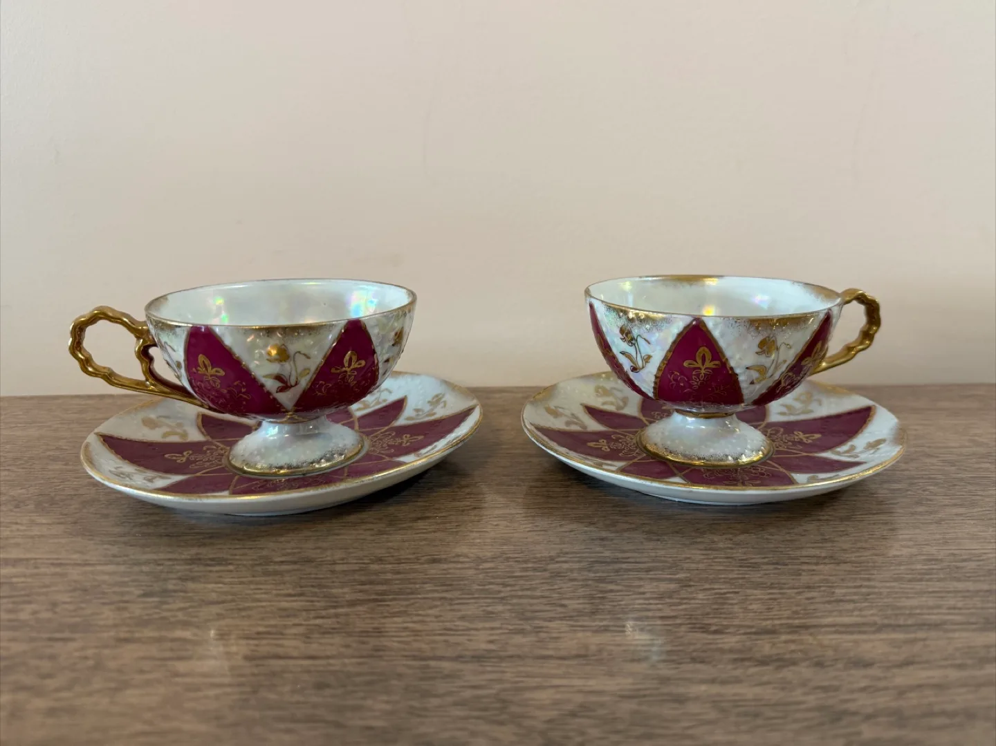 Vintage Made in Japan Fine Bone China Tea Cup and Saucer Set thumbnail