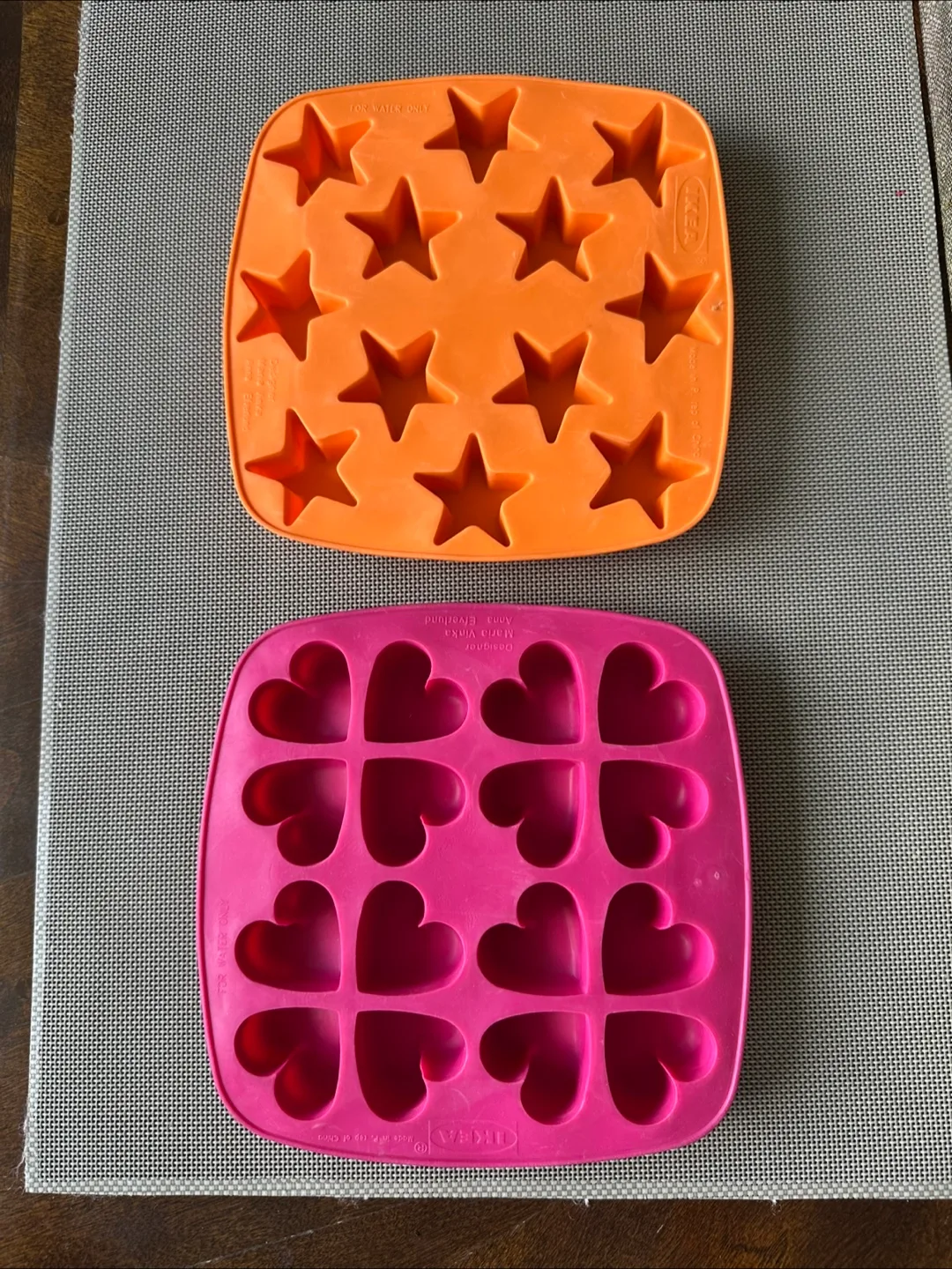 IKEA Star & Heart Ice Cube Trays thumbnail
