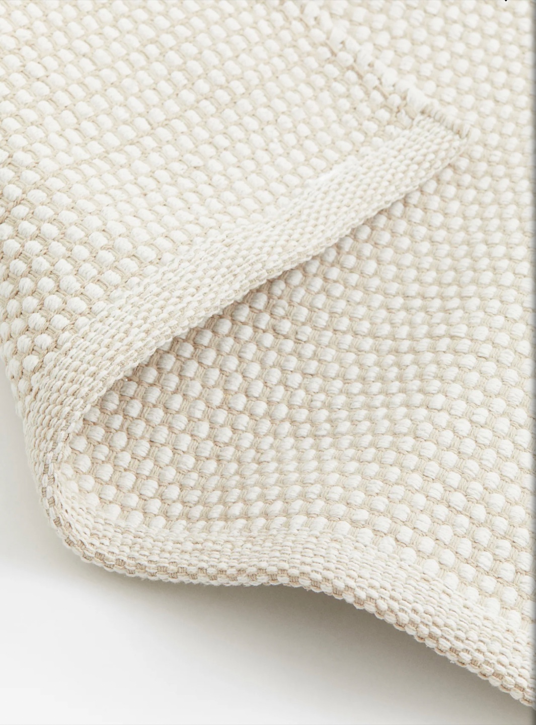 H&M Textured Cotton Kitchen Runner Rug - photo 2