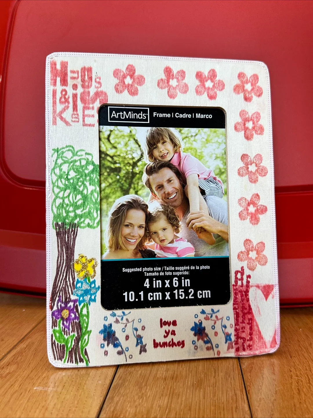 Customized Wooden ArtMinds 4x6 Picture Frame thumbnail