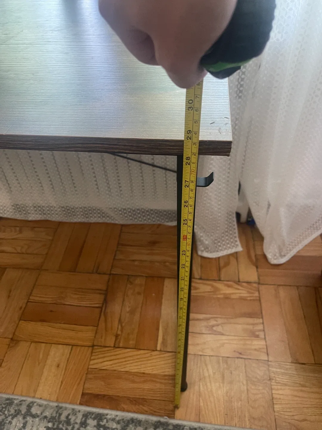 Wood & Metal Desk Table image indicator(6)