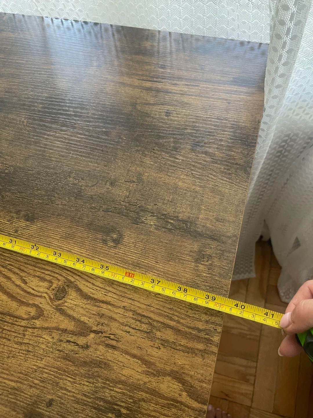 Wood & Metal Desk Table image indicator(5)