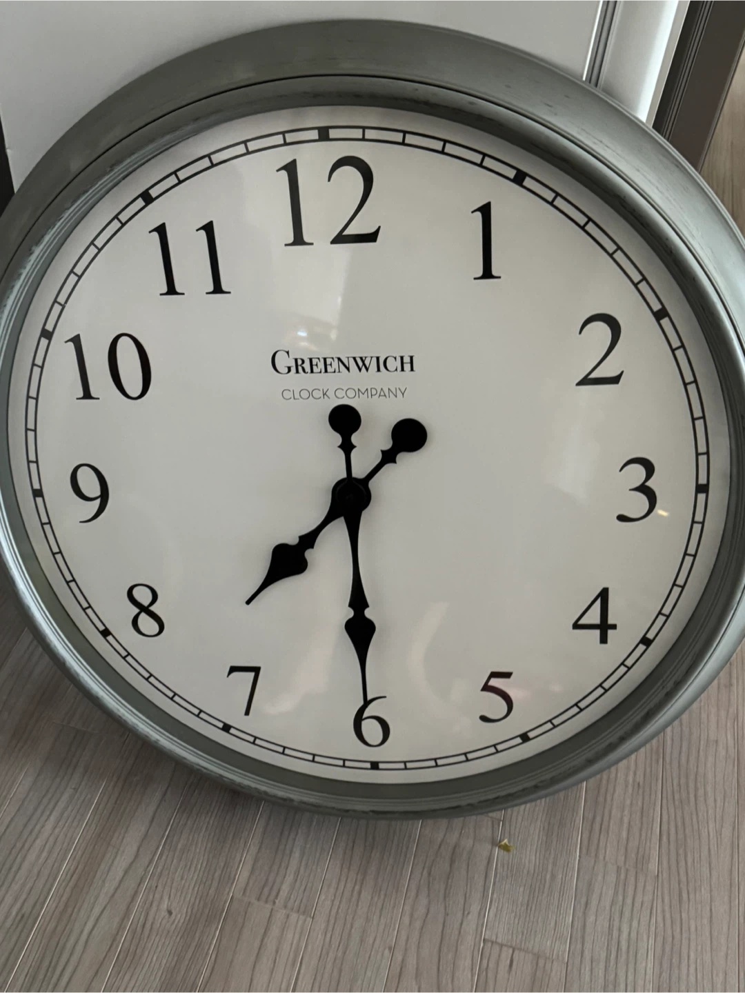 XL WALL CLOCK (Greenwich Clock Company)•30” in Diameter