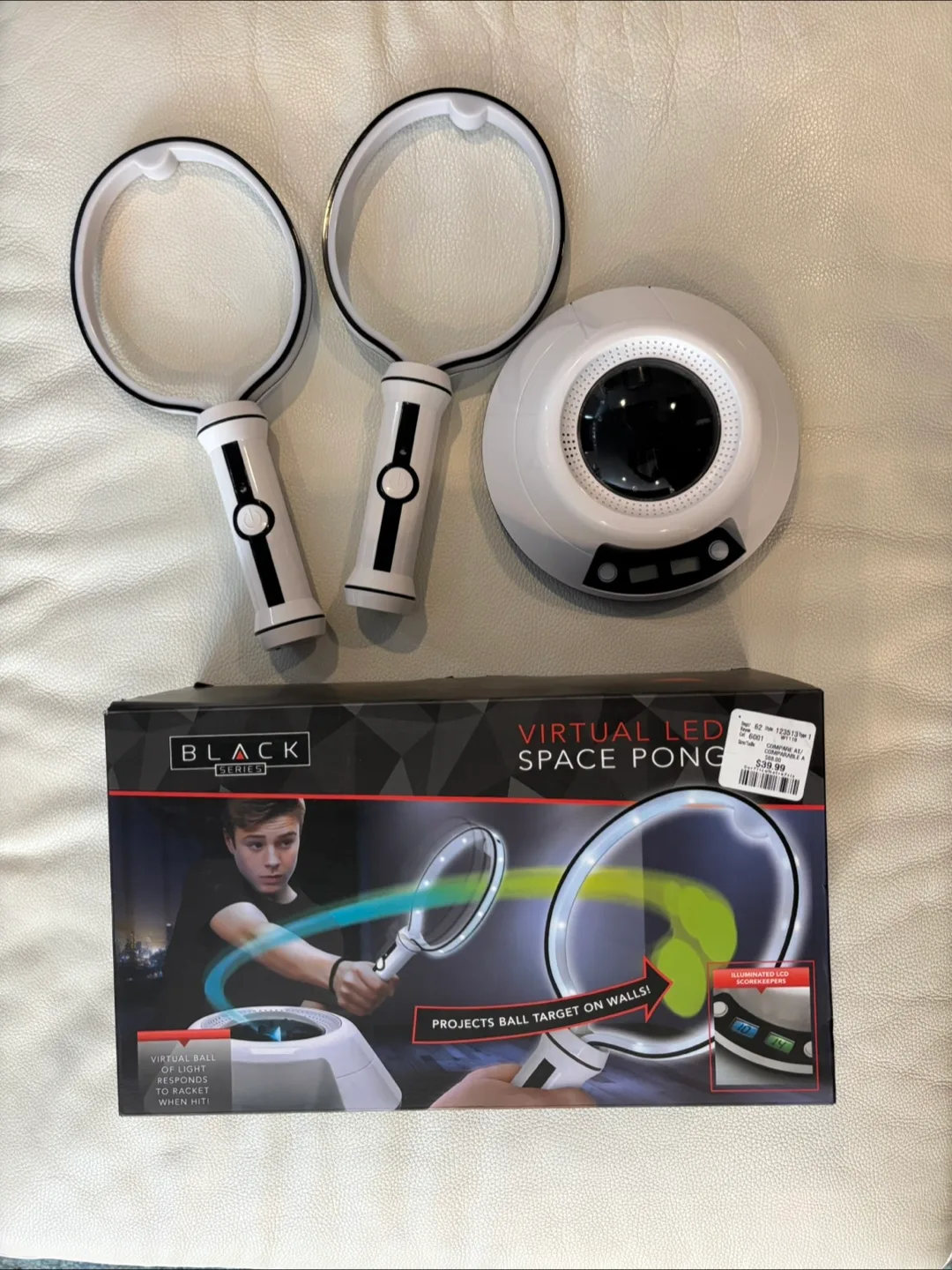 Black Series Virtual LED Space Pong - New in Box! thumbnail