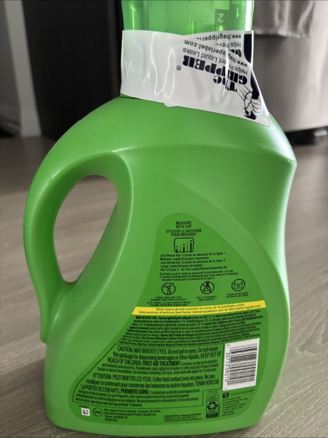 Gain Original Laundry Detergent 2.6L - photo 2