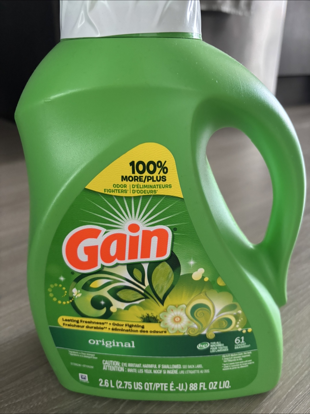 Gain Original Laundry Detergent 2.6L