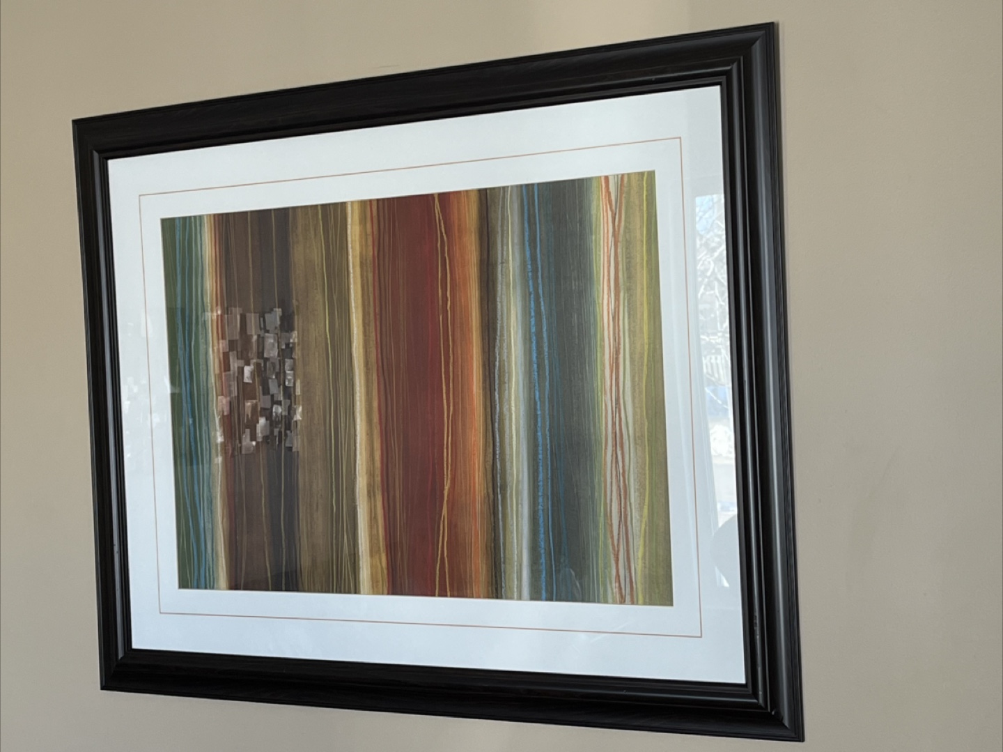 Framed Abstract Art Print