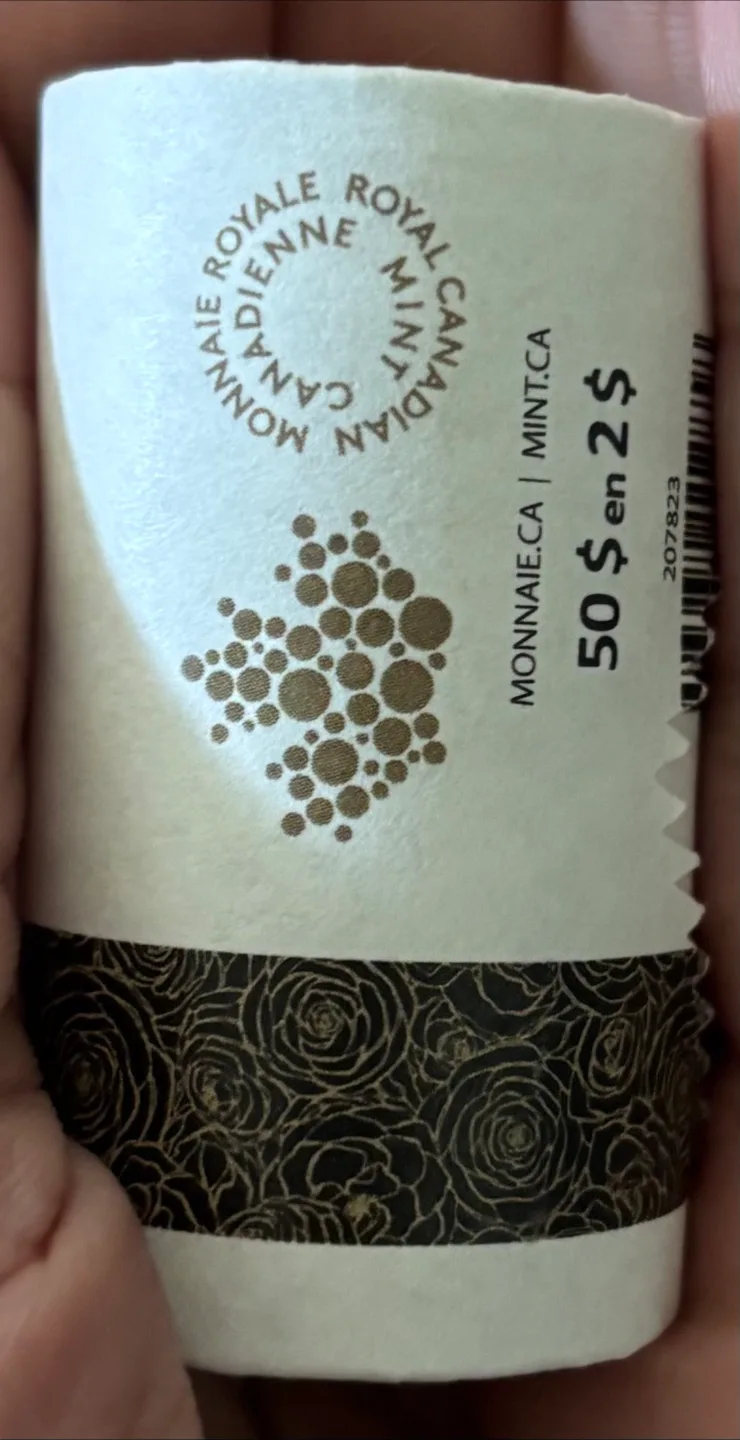 Royal Canadian Mint -$50 Roll of Toonies thumbnail