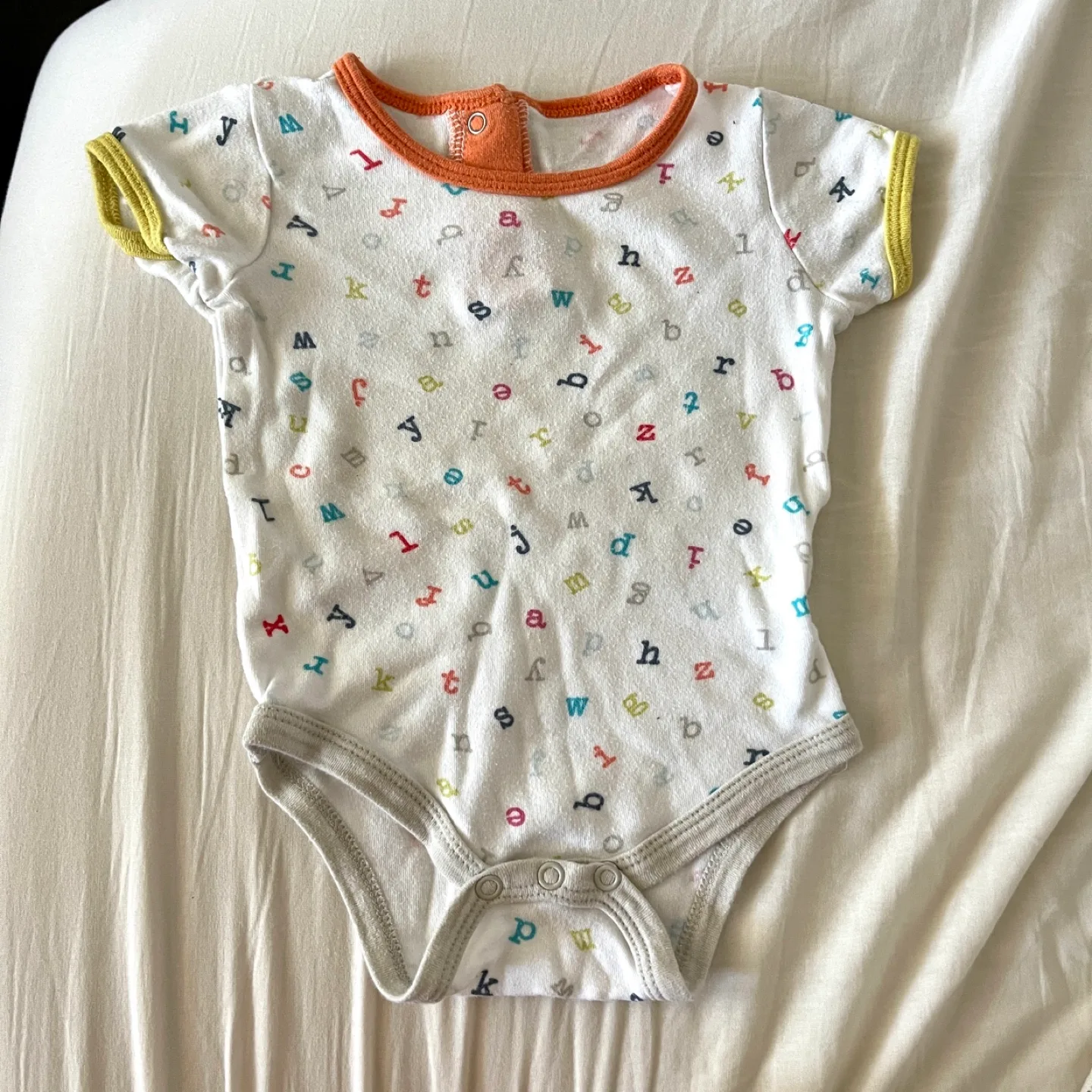 Baby Alphabet Onesie image indicator(2)
