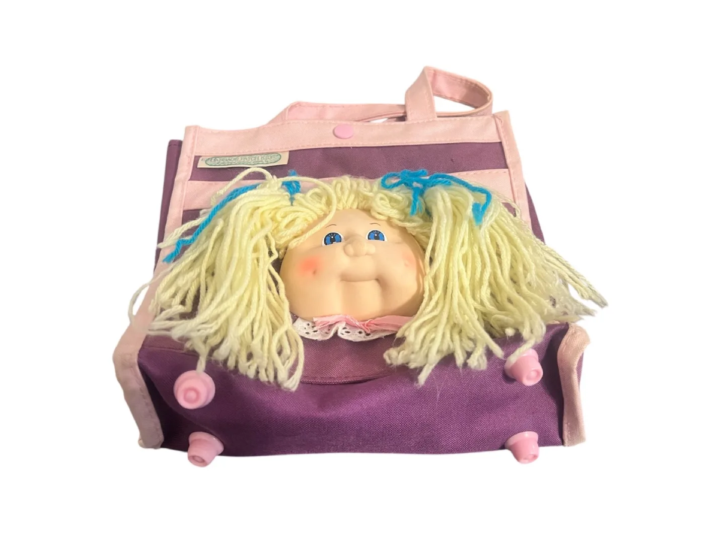Vintage 1983 Cabbage Patch Kids Backpack Doll Carrier-BNWT image indicator(6)