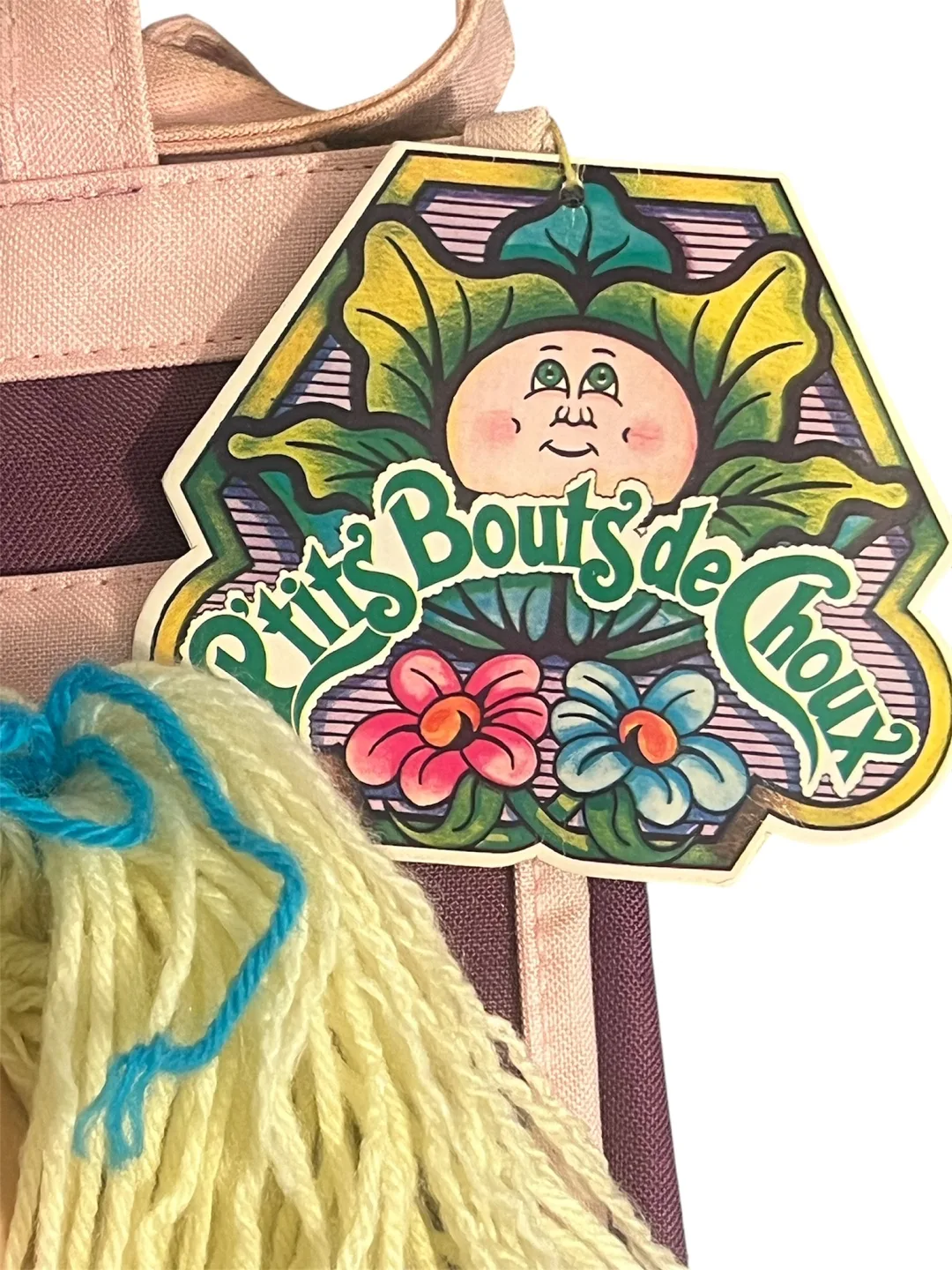 Vintage 1983 Cabbage Patch Kids Backpack Doll Carrier-BNWT image indicator(3)