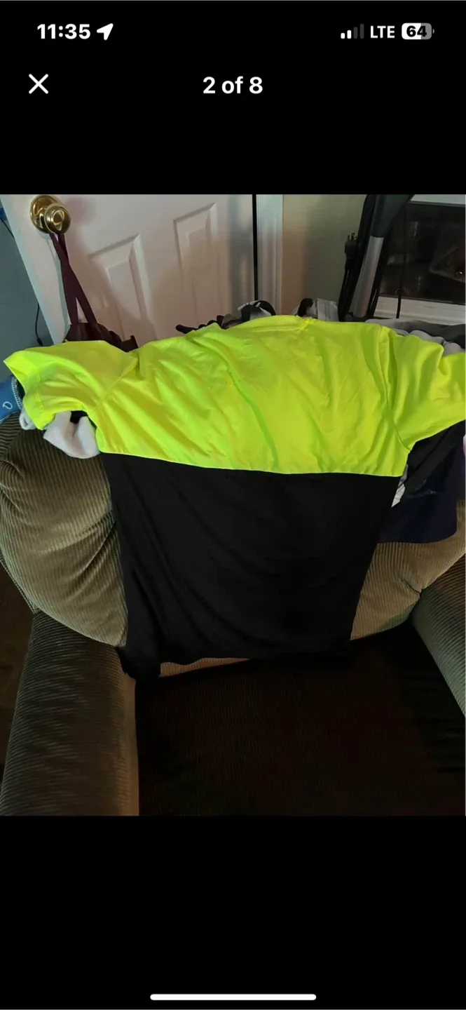 Epic Legend Black & Neon Yellow T-Shirt thumbnail