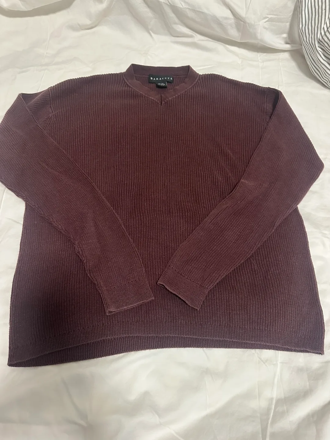 Baracuta V-Neck Sweater - Size L thumbnail