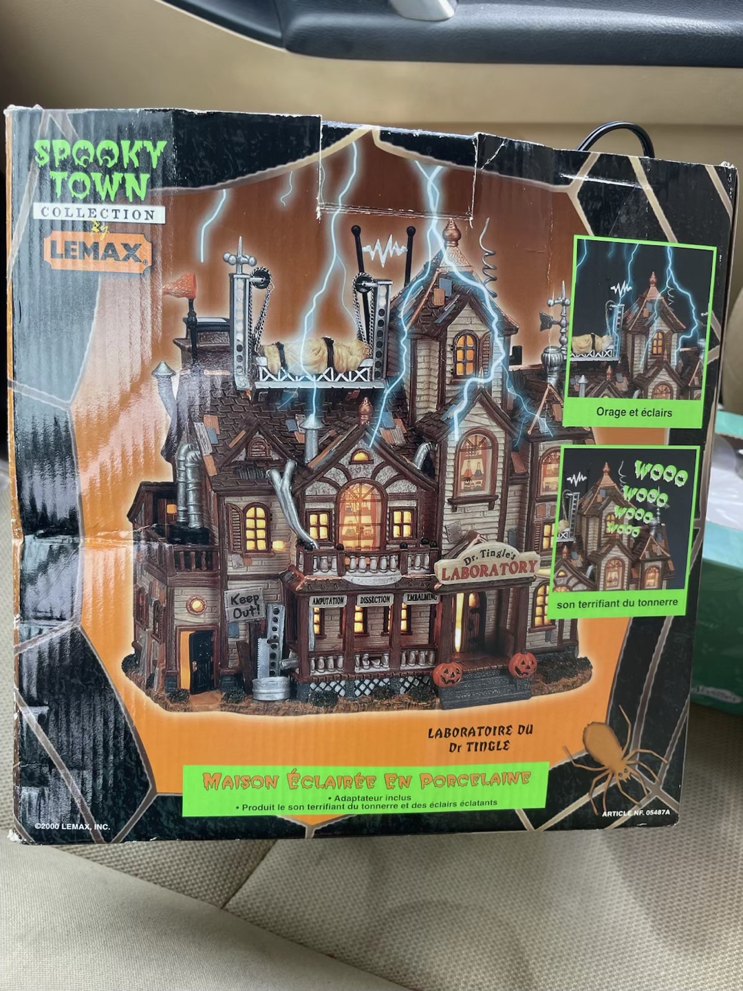 Lemax Spooky Town Dr. Tingles Laboratory