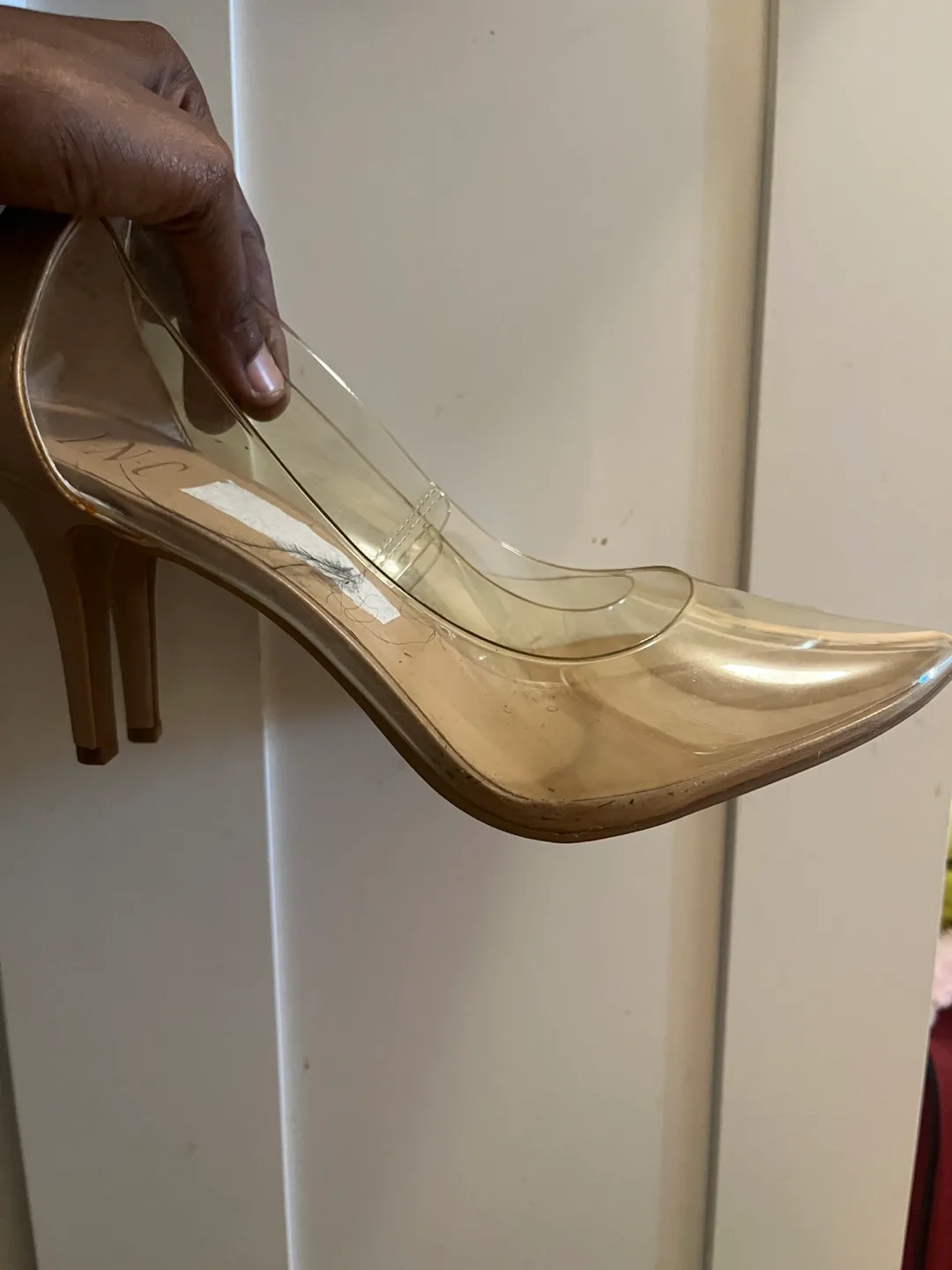 INC International Concepts Clear Heels Size (10M) thumbnail