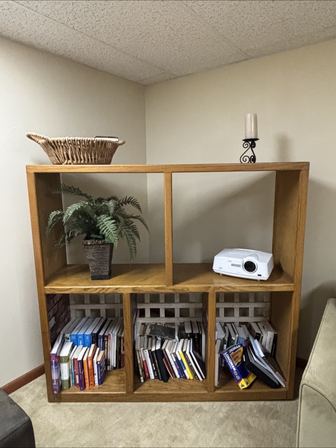 Wooden Bookcase/Shelving Unit