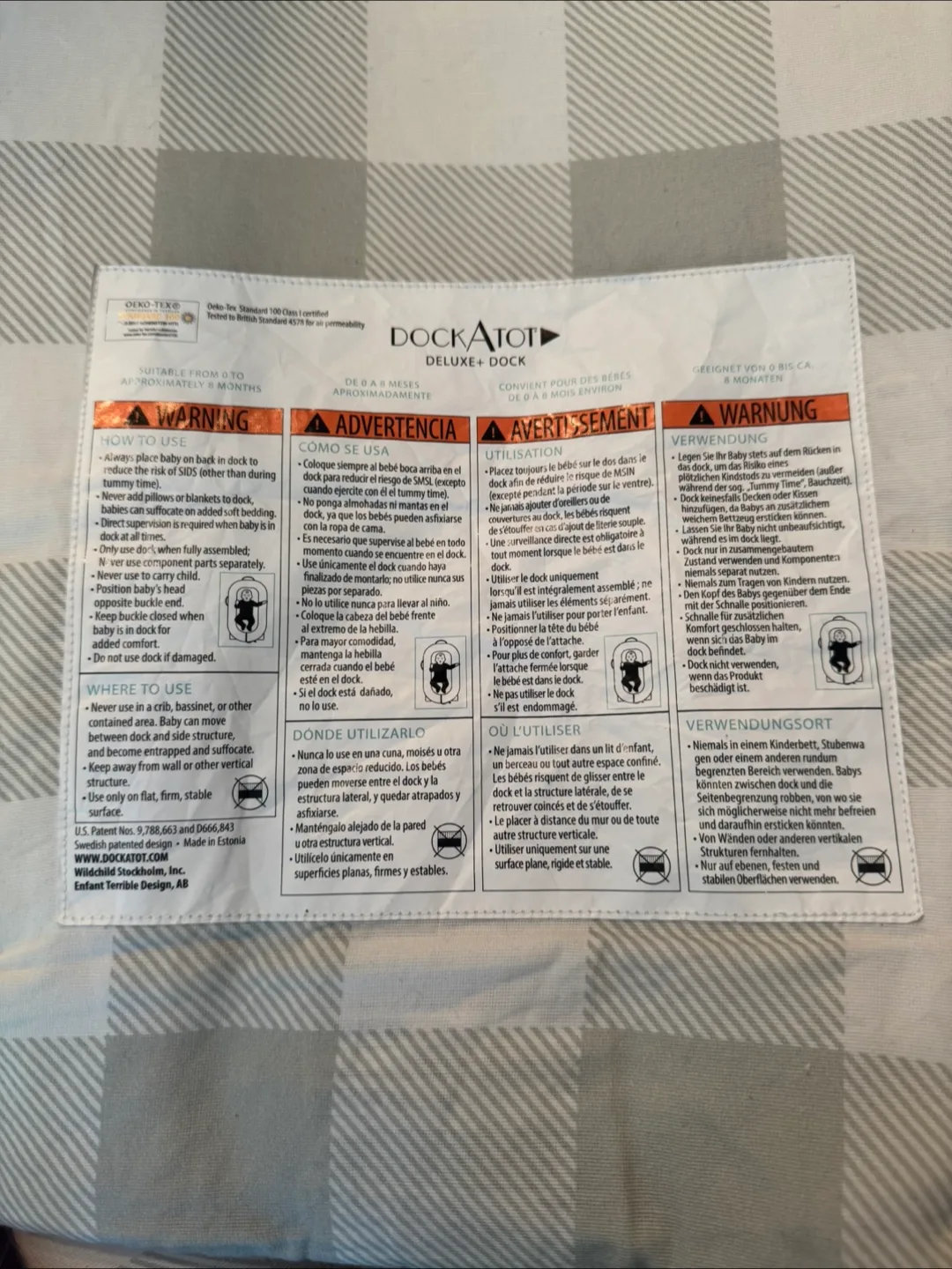 DockATot Deluxe+ Dock Baby Lounger image indicator(4)