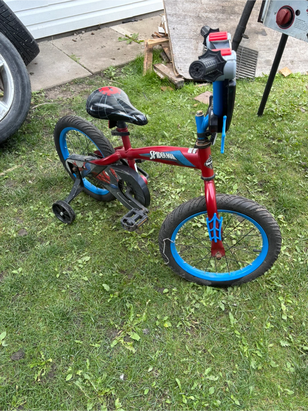 Kid’s Spiderman Bike