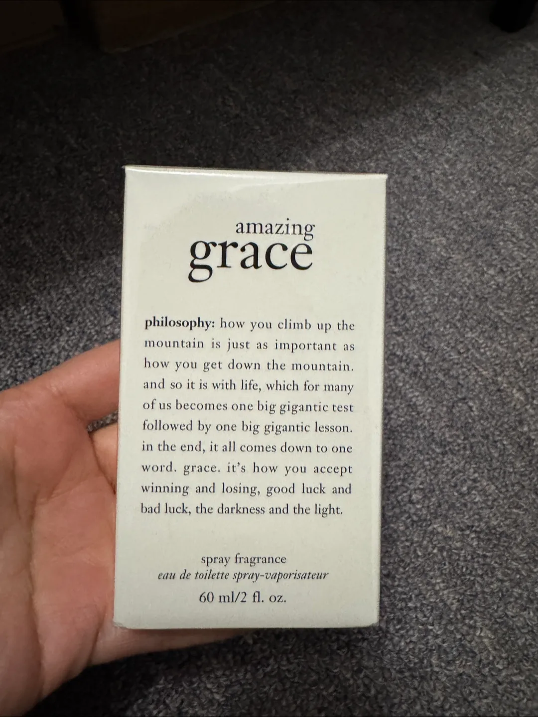 Philosophy Amazing Grace Spray Fragrance 60ml New