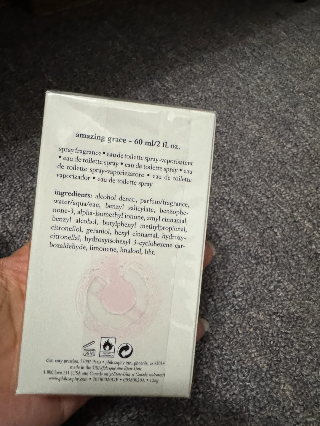 Philosophy Amazing Grace Spray Fragrance 60ml New image indicator(2)