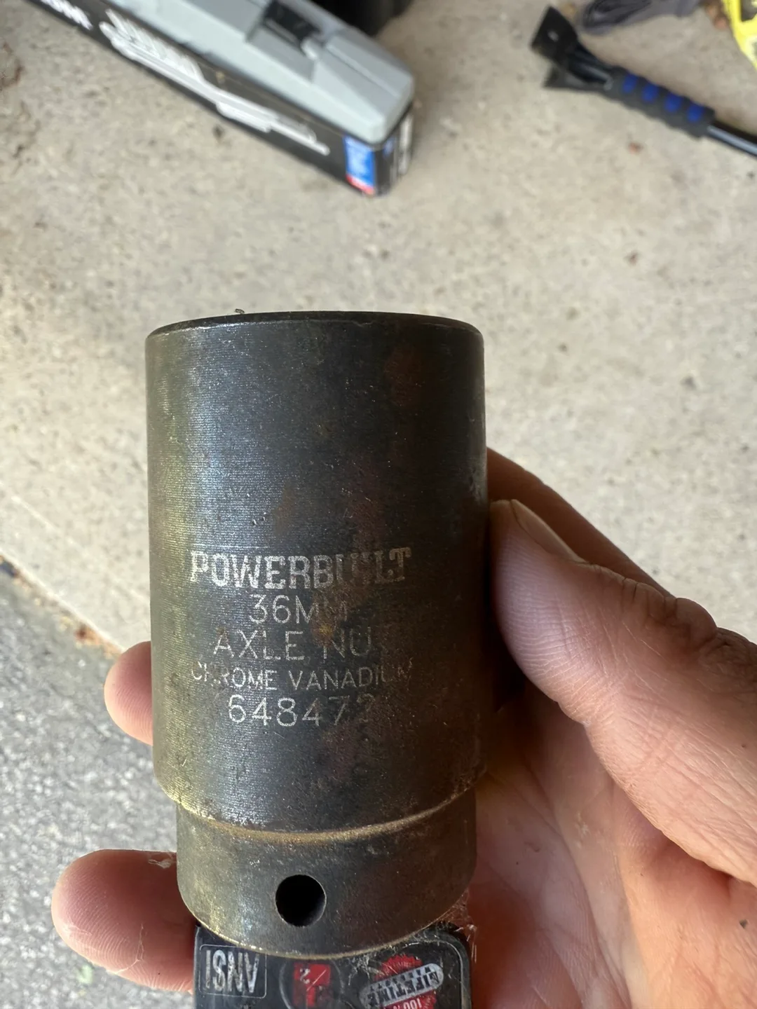 Powerbuilt 36mm Axle Nut Socket image indicator(2)