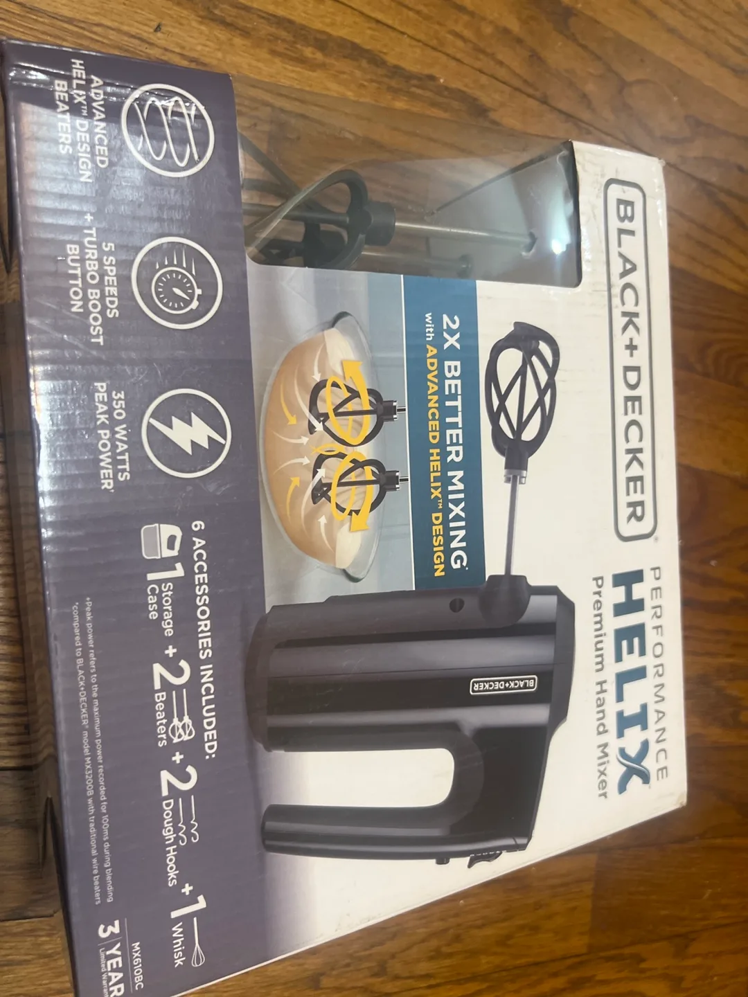Black+Decker Helix Premium Hand Mixer - New in Box! thumbnail