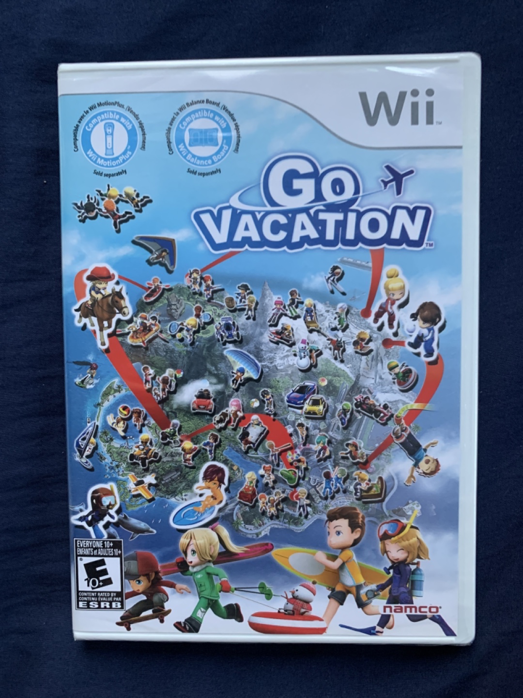 Sealed New Go Vacation (Nintendo Wii, 2011)