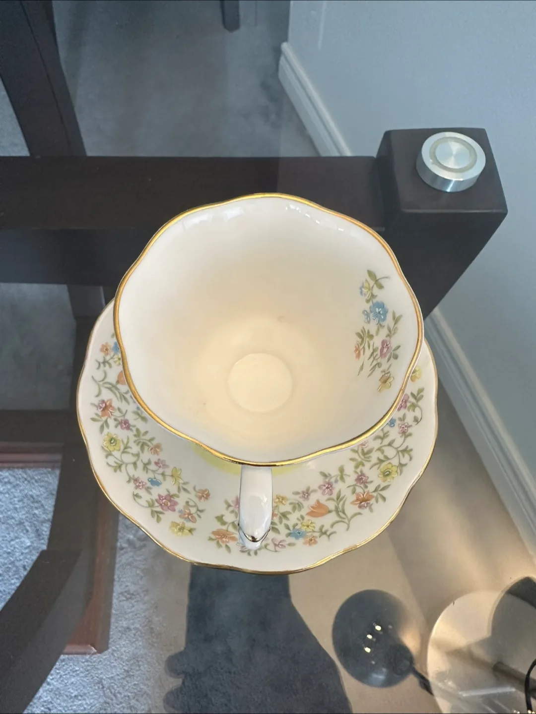 Floral Tea Cup and Saucer Set thumbnail