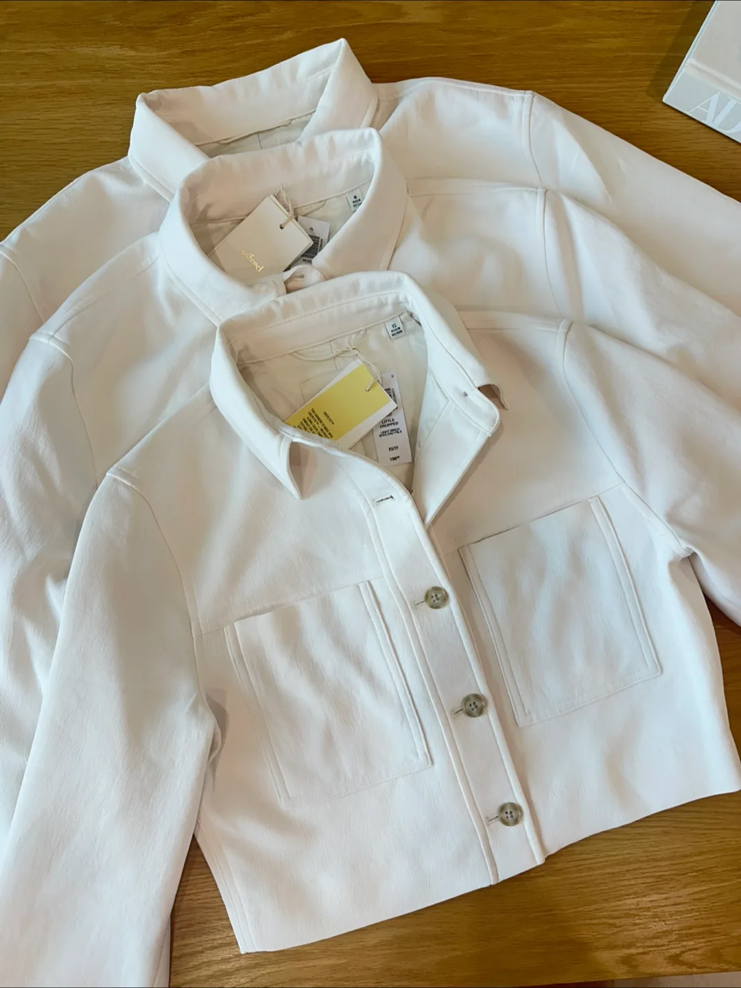 Aritzia Little Cropped Jacket Size L NWT image indicator(4)