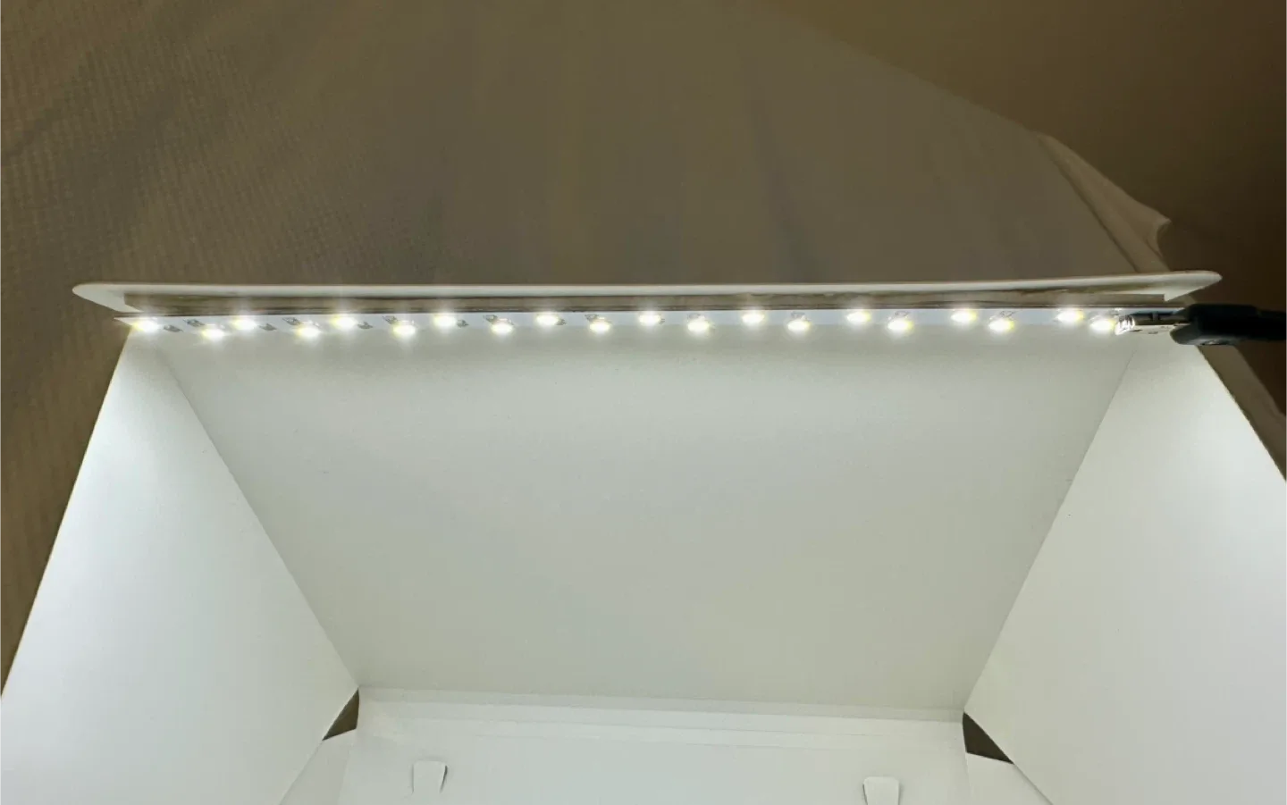 Sm Foldable LED Light Tent Portable Photo Studio BOX image indicator(6)