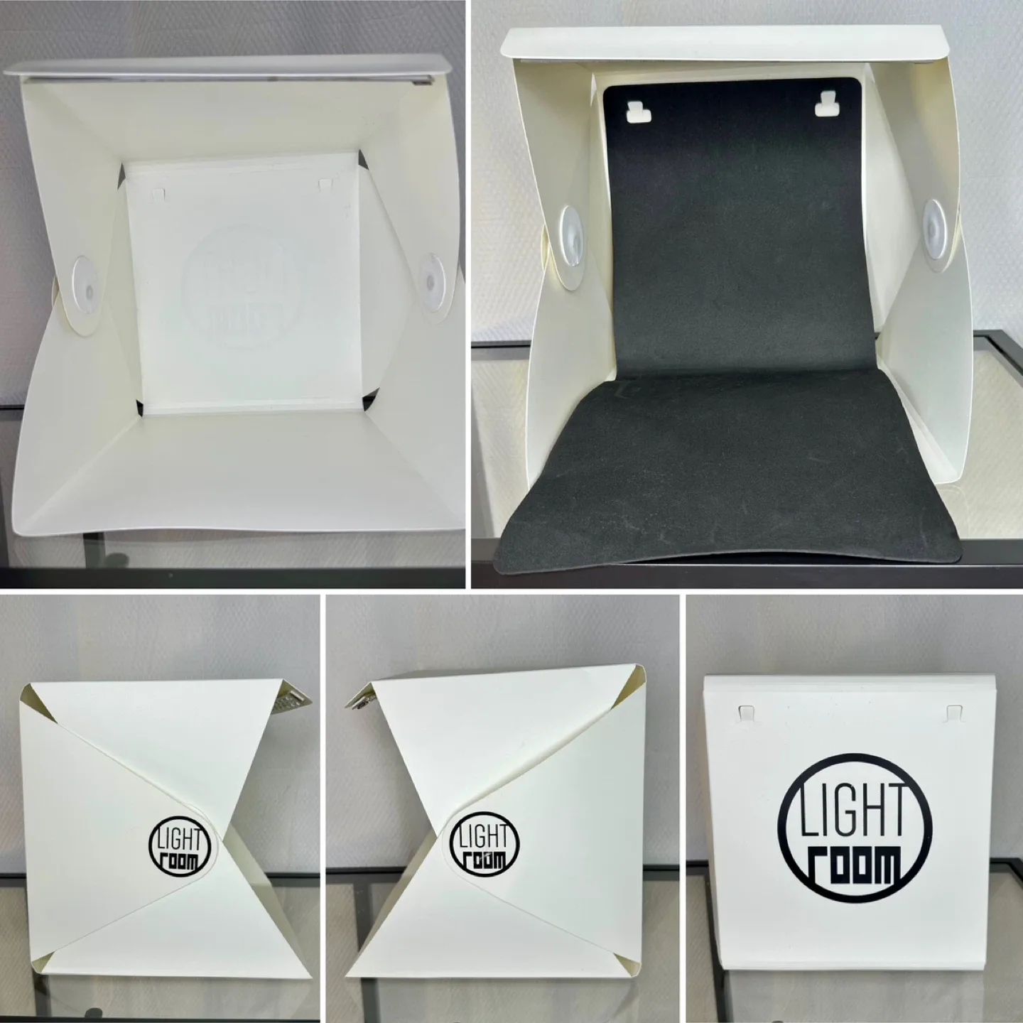 Sm Foldable LED Light Tent Portable Photo Studio BOX image indicator(3)