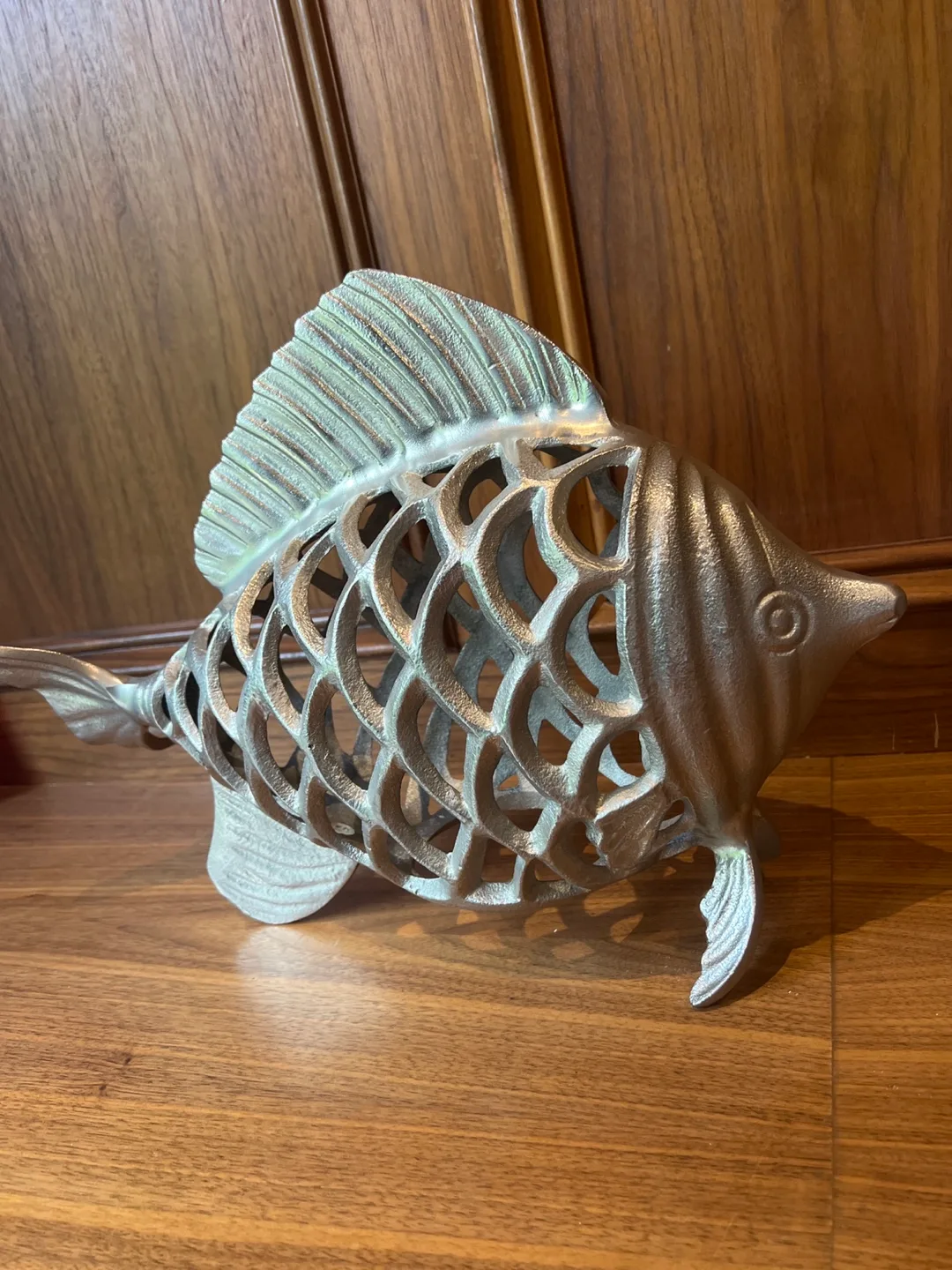 Silver Metal Fish Decor image indicator(2)