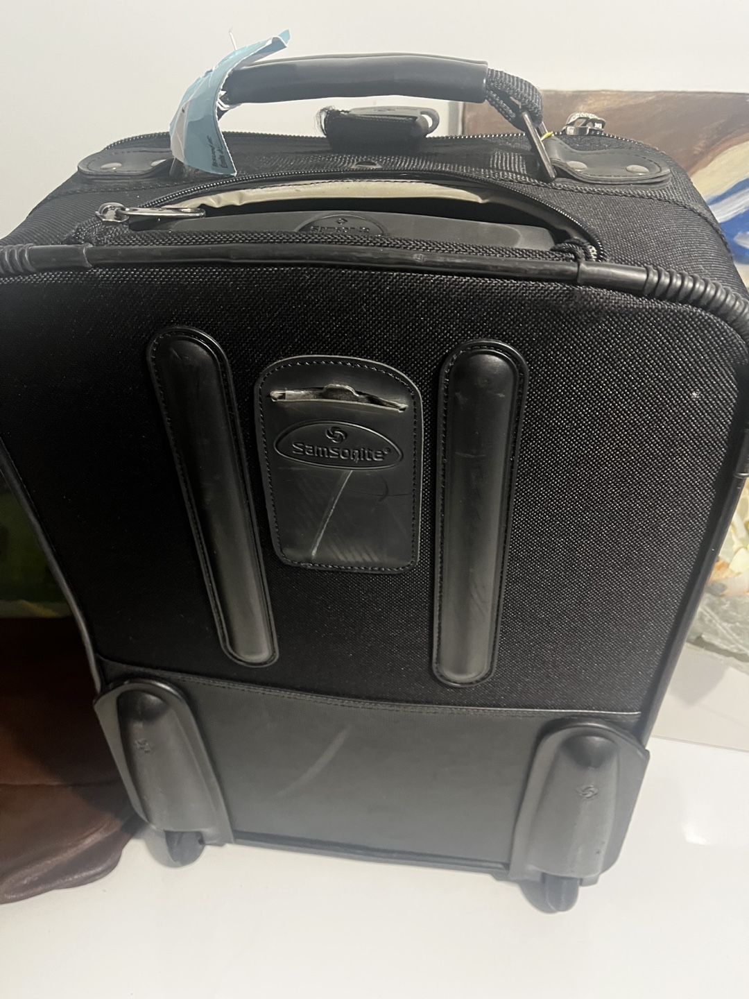 Samsonite Black Rolling Carry-On Luggage - photo 3