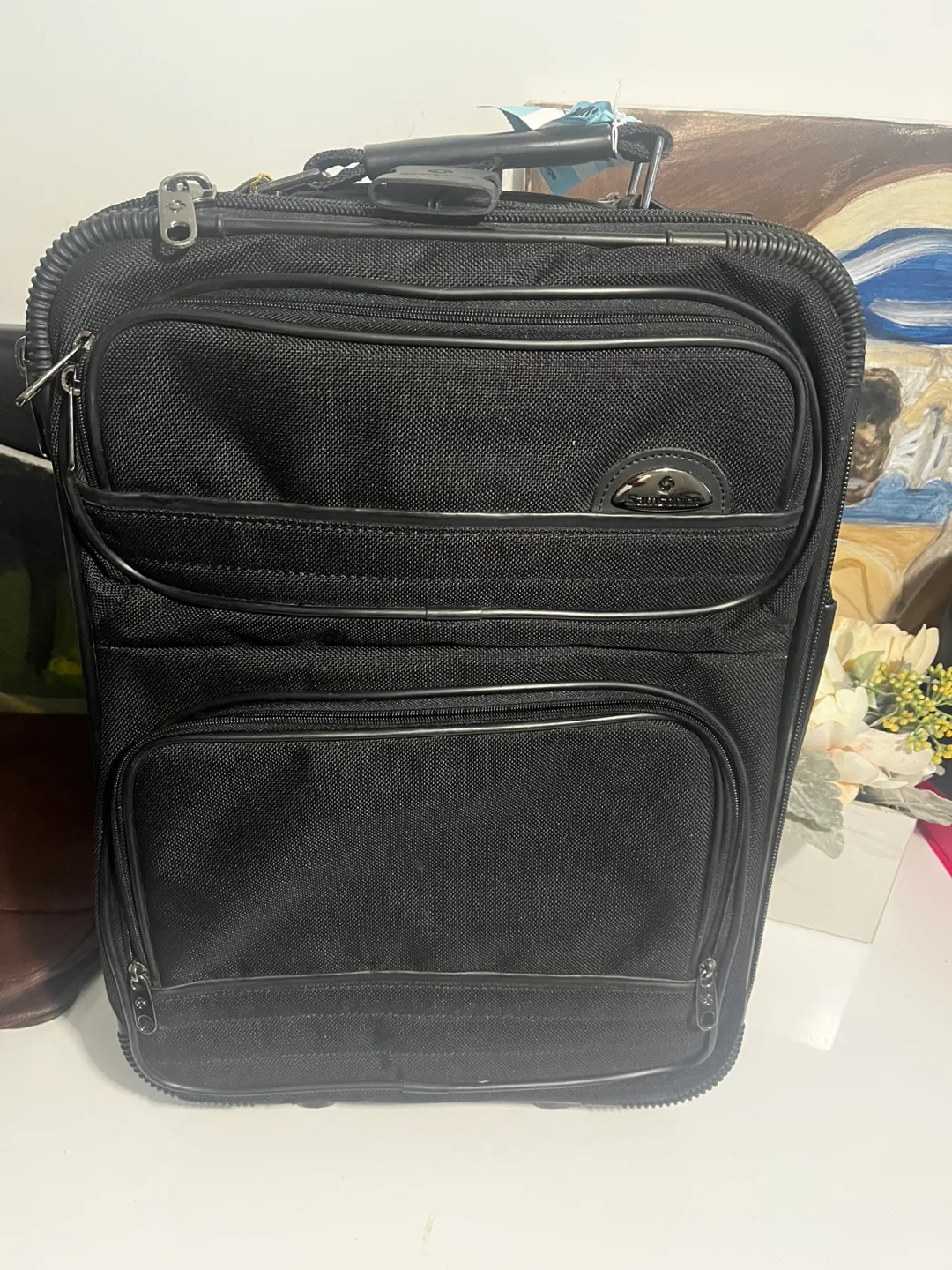 Samsonite Black Rolling Carry-On Luggage image indicator(5)