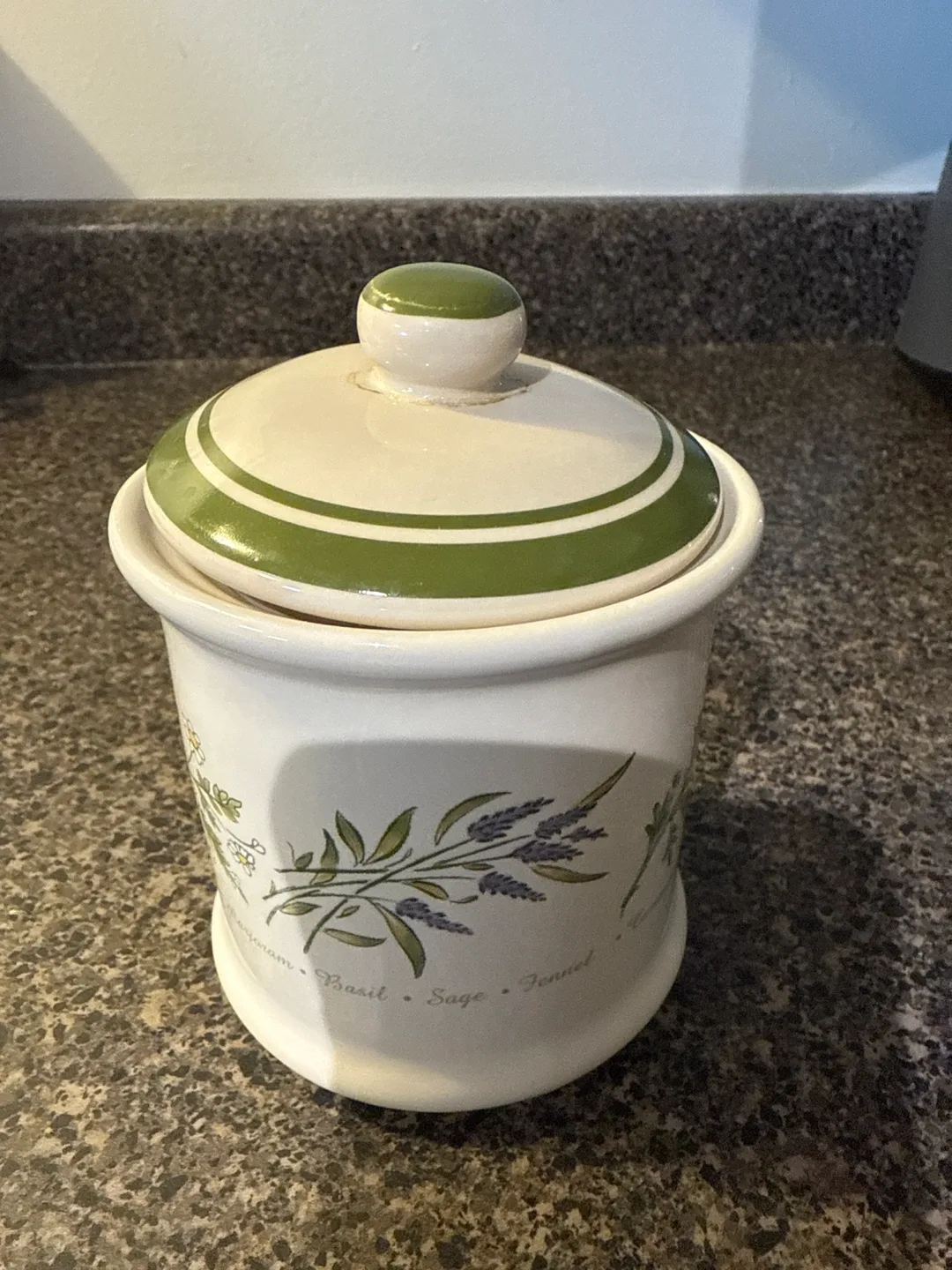 Herb Jar with Lid thumbnail