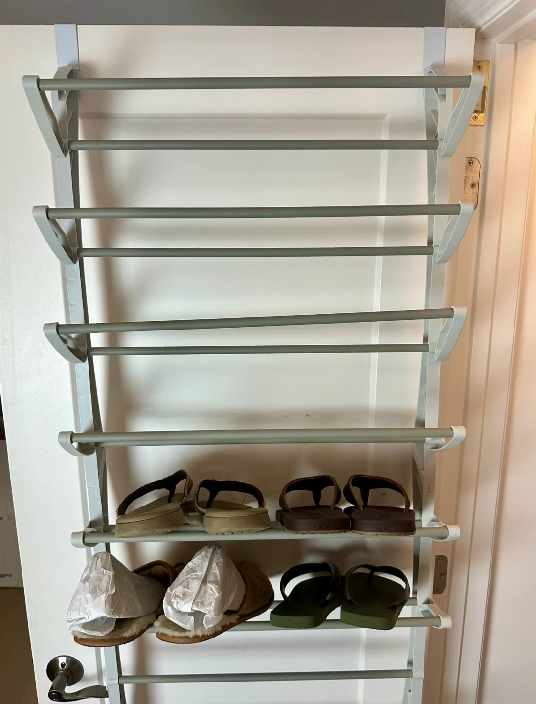 Over-the-Door Shoe Rack Organizer Read description! - photo 2