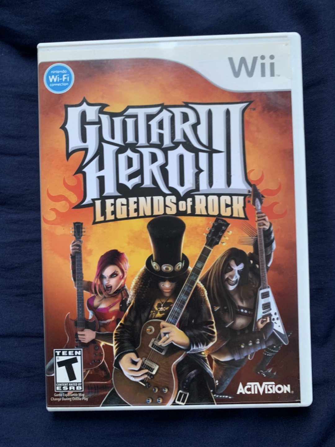 Guitar Hero III: Legends Of Rock (Nintendo Wii, 2006) Complete