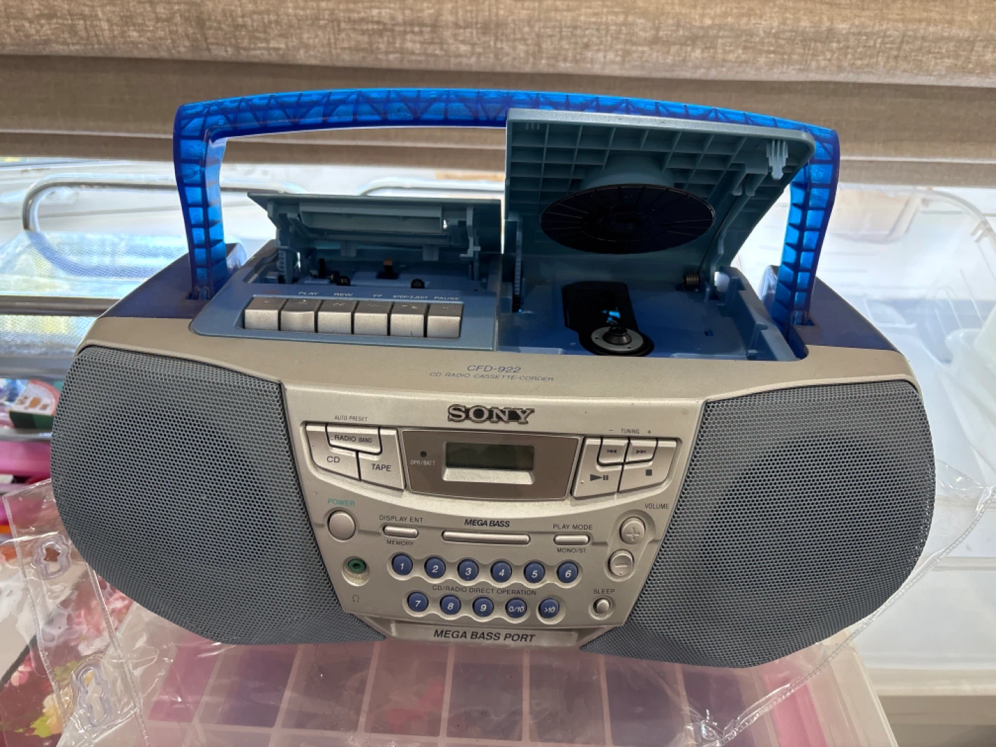 Sony CFD-922 CD Radio Cassette-Corder - photo 2